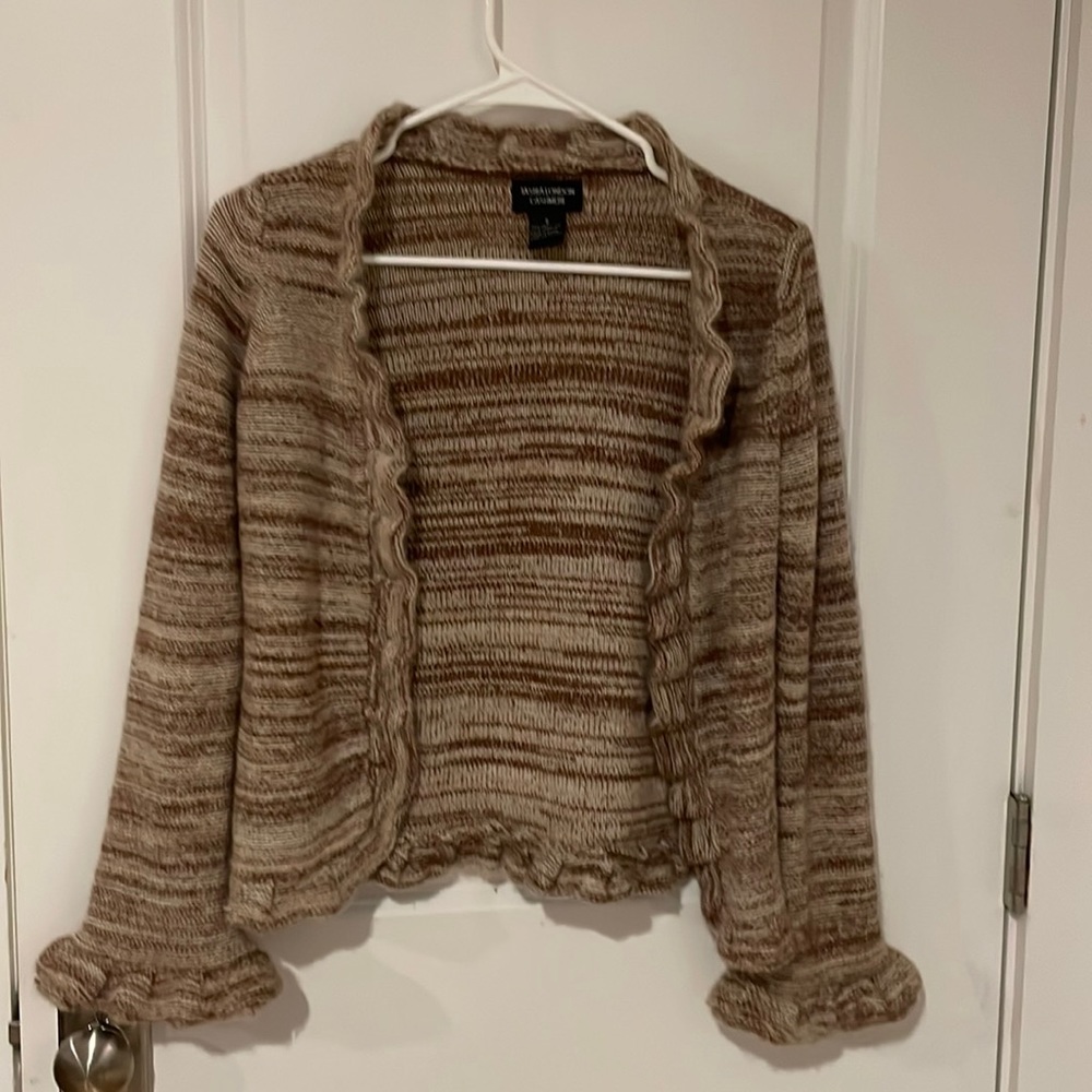 Tashia London 100% Cashmere Cardigan Sweater S